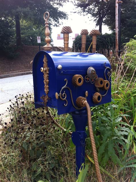 steampunk mailbox